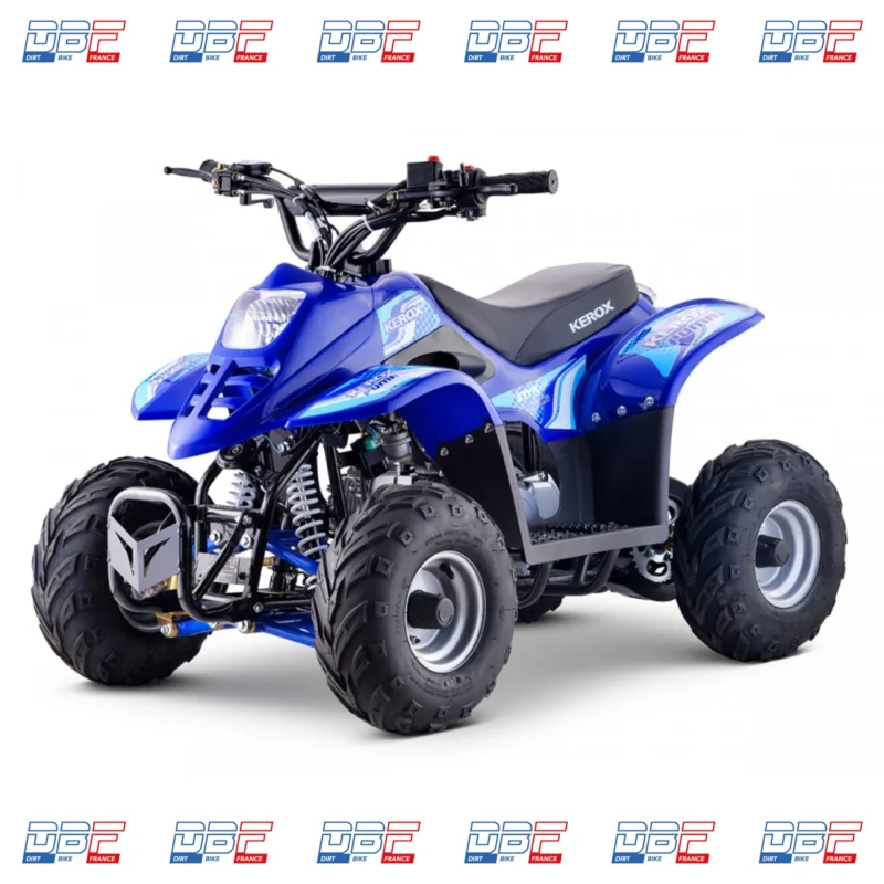 Quad 110cc enfant KEROX Puma BLEU, Dirt Bike France - Photo N°7