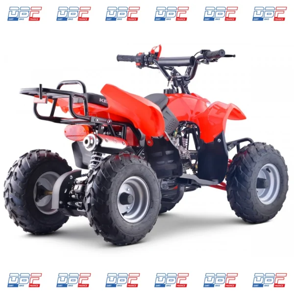 Quad 110cc enfant KEROX RAPTOR ROUGE Dirt Bike France