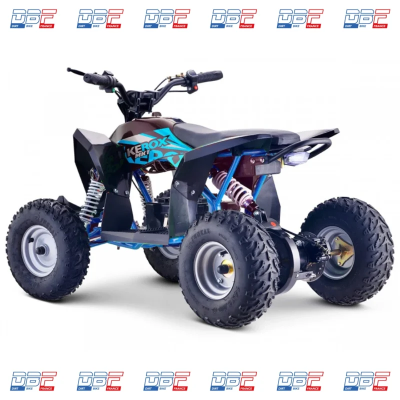 Quad électrique 1000W enfant KEROX E-MKT BLEU, Dirt Bike France - Photo N°5