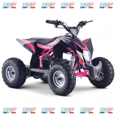 Quad électrique 1000W enfant KEROX E-MKT ROSE Dirt Bike France