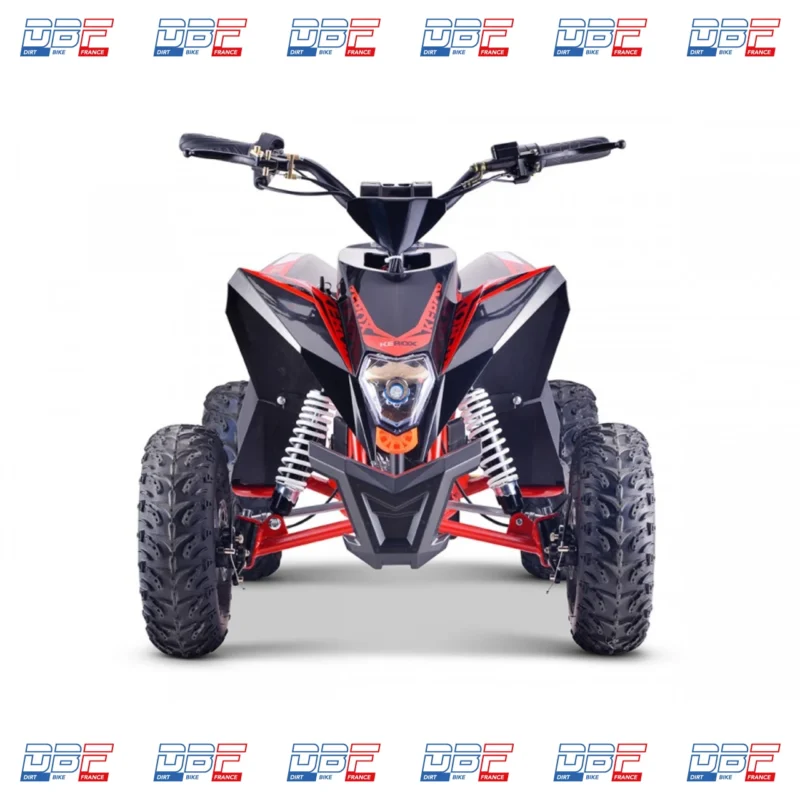 Quad électrique 1000W enfant KEROX E-MKT ROUGE, Dirt Bike France - Photo N°5