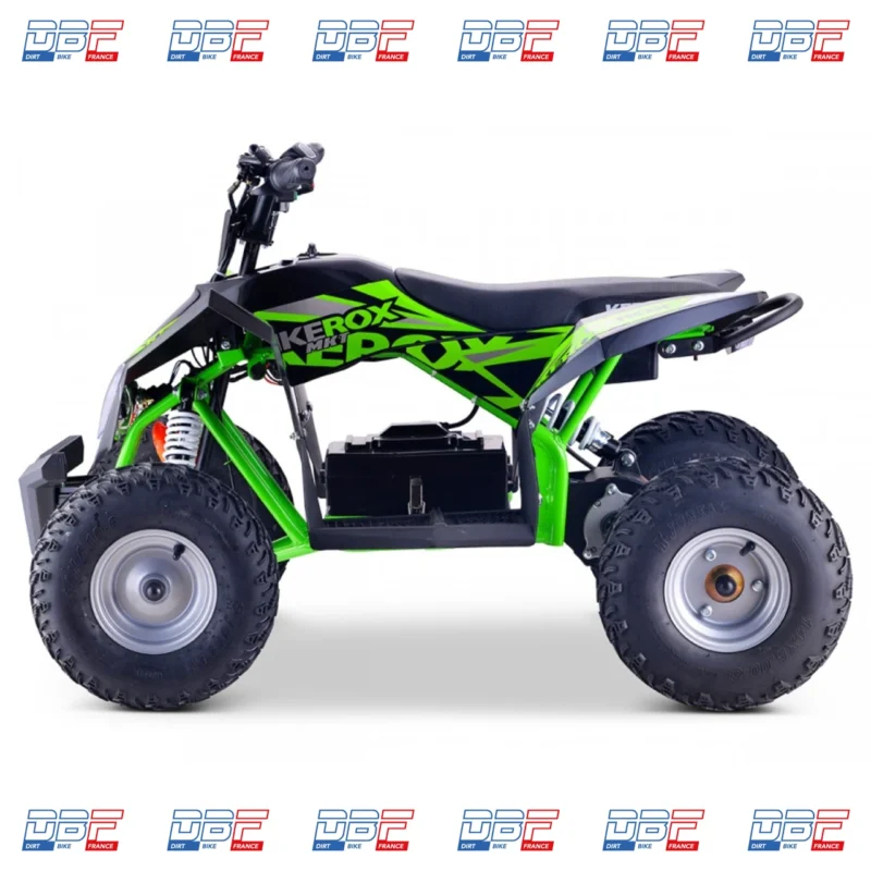 Quad électrique 1000W enfant KEROX E-MKT VERT, Dirt Bike France - Photo N°3