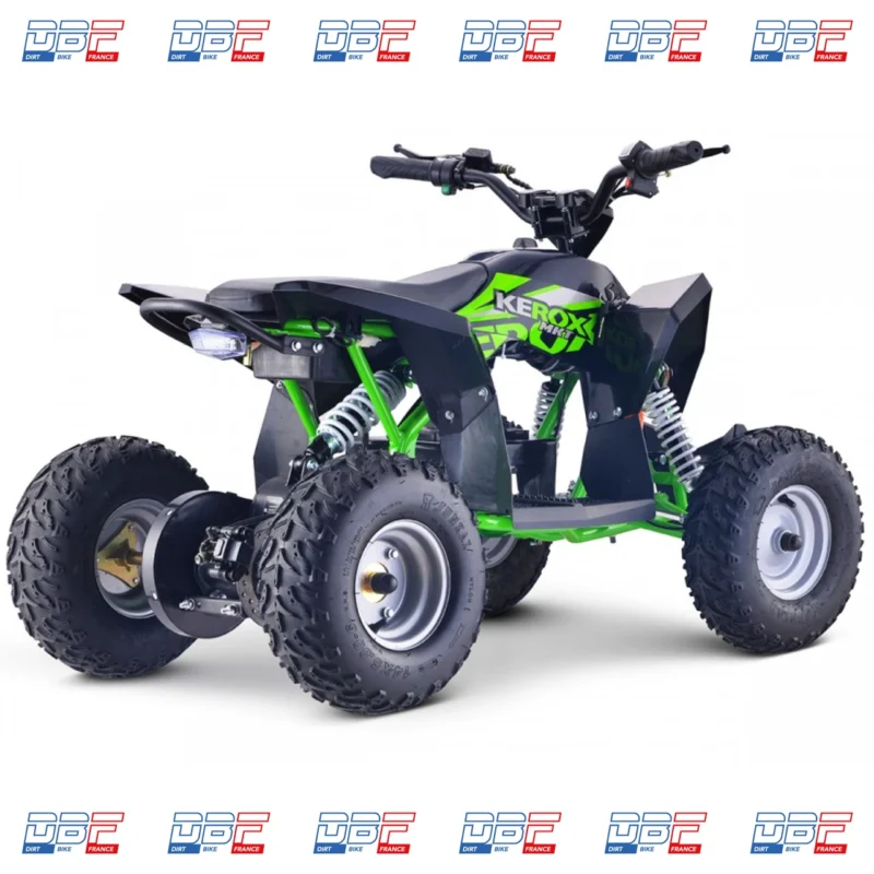 Quad électrique 1000W enfant KEROX E-MKT VERT, Dirt Bike France - Photo N°6