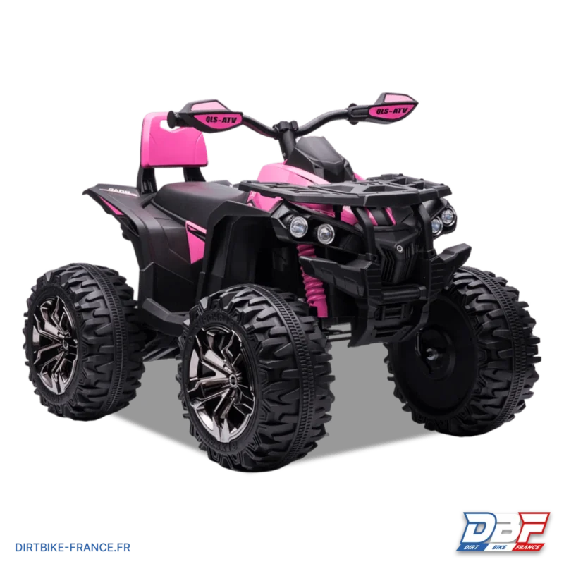 Quad électrique enfant 12v Rose, Dirt Bike France - Photo N°1