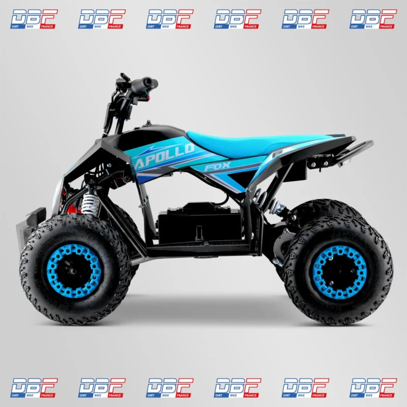 Quad enfant electrique 1000w apollo fox 2023 Bleu, Dirt Bike France - Photo N°5