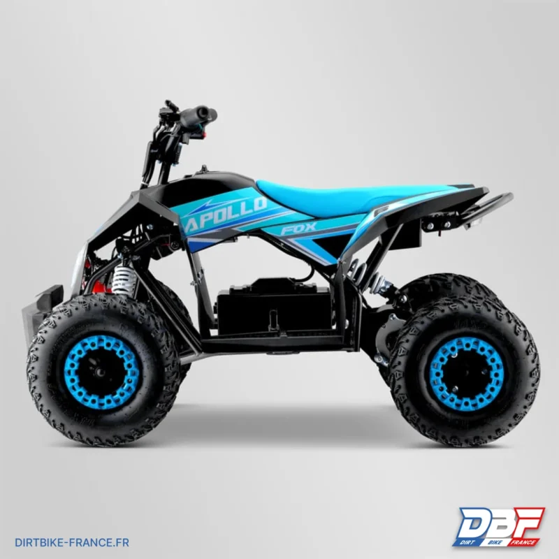 Quad enfant electrique 1000w apollo fox 2023 Bleu, Dirt Bike France - Photo N°5