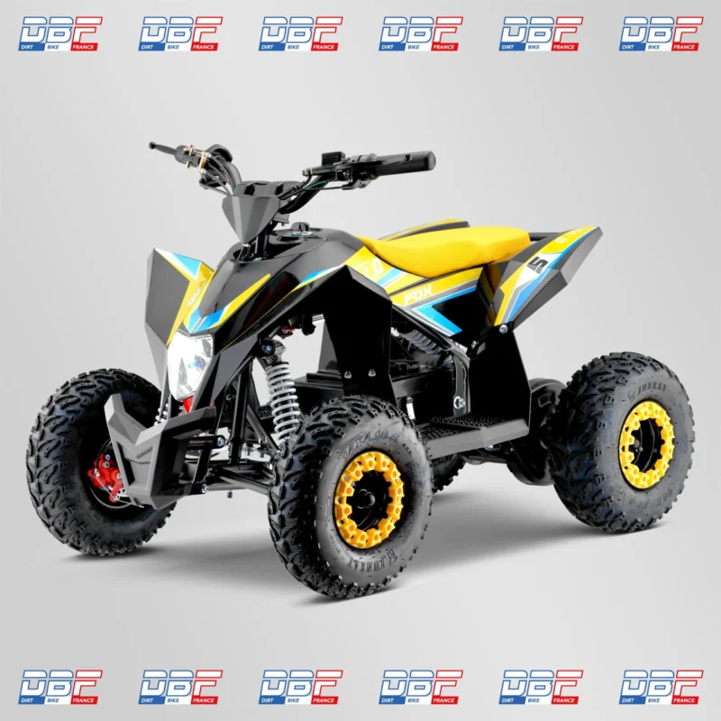 Quad enfant electrique 1000w apollo fox 2023 Jaune, Dirt Bike France - Photo N°2