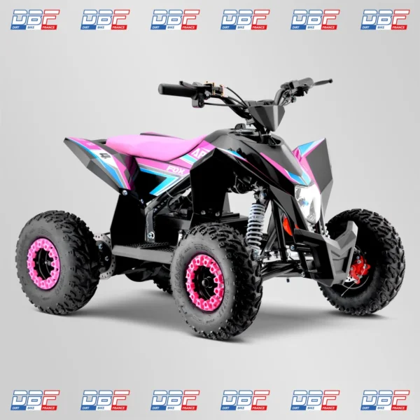 Quad enfant electrique 1000w apollo fox 2023 Rose Dirt Bike France