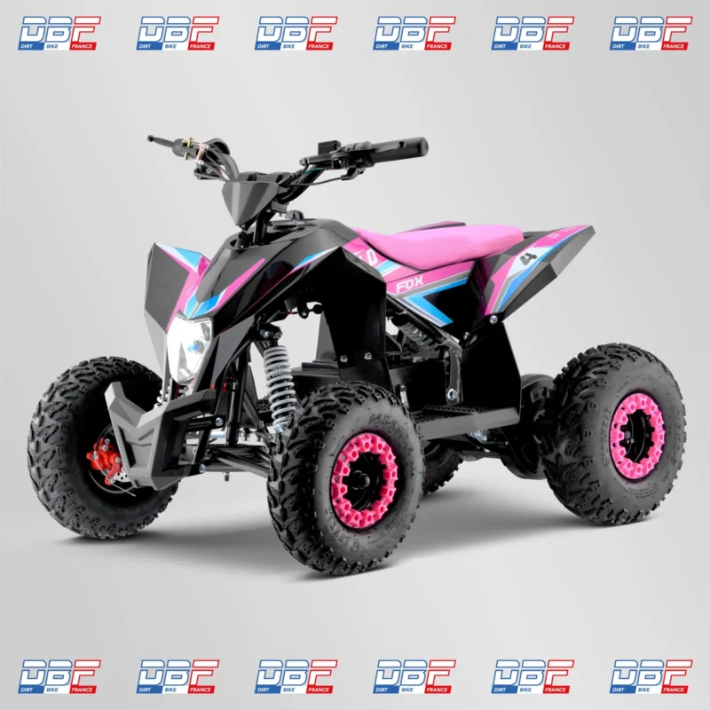 Quad enfant electrique 1000w apollo fox 2023 Rose, Dirt Bike France - Photo N°2