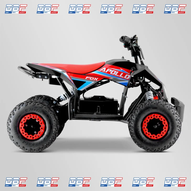 Quad enfant electrique 1000w apollo fox 2023 Rouge, Dirt Bike France - Photo N°4