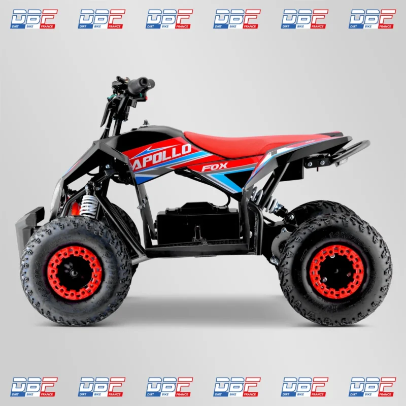 Quad enfant electrique 1000w apollo fox 2023 Rouge, Dirt Bike France - Photo N°5