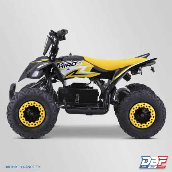 Quad enfant électrique hiro cobra 800w 2024 Jaune, photo 5 sur Dirt Bike France