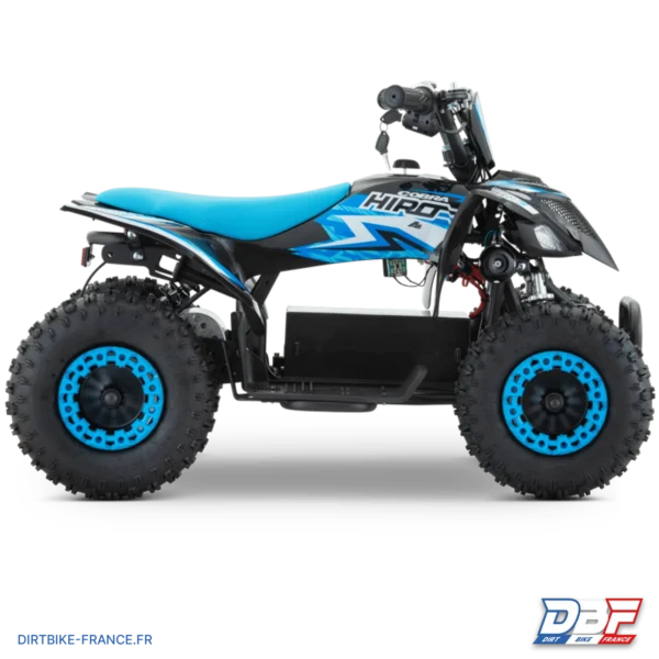 Quad enfant électrique hiro cobra 800w Bleu, photo 5 sur Dirt Bike France