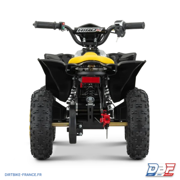Quad enfant électrique hiro cobra 800w Jaune, photo 4 sur Dirt Bike France