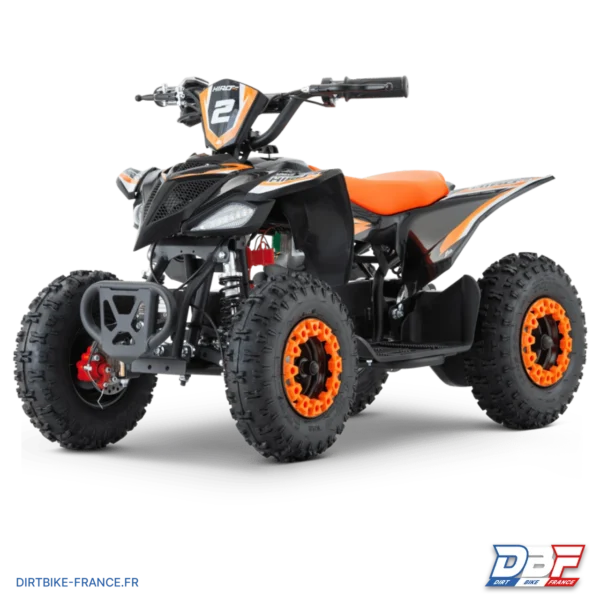 Quad enfant électrique hiro cobra 800w Orange, photo 2 sur Dirt Bike France
