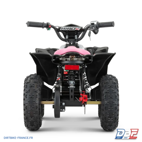 Quad enfant électrique hiro cobra 800w Rose, photo 4 sur Dirt Bike France