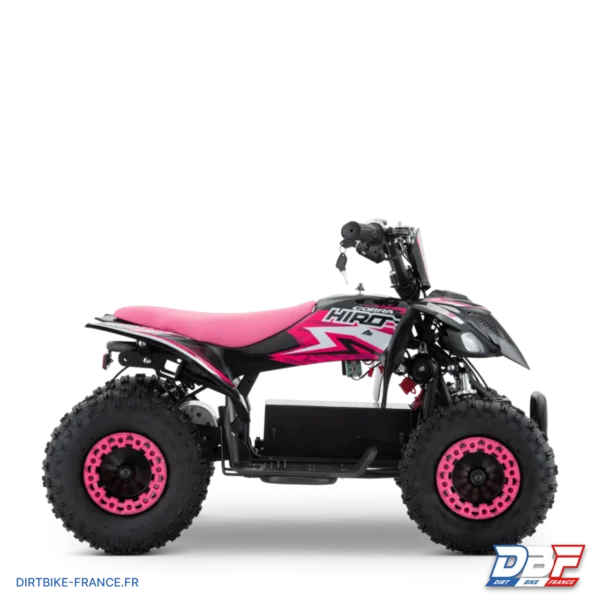 Quad enfant électrique hiro cobra 800w Rose, photo 5 sur Dirt Bike France