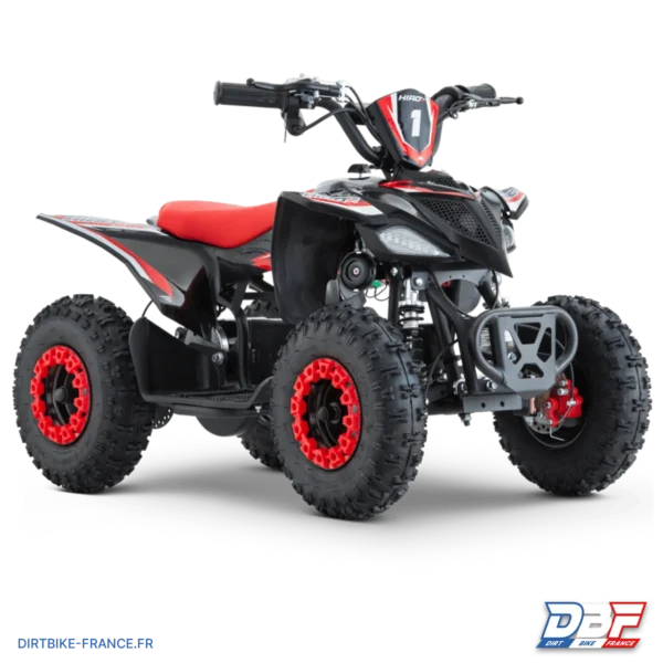 Quad enfant électrique hiro cobra 800w Rouge, photo 1 sur Dirt Bike France