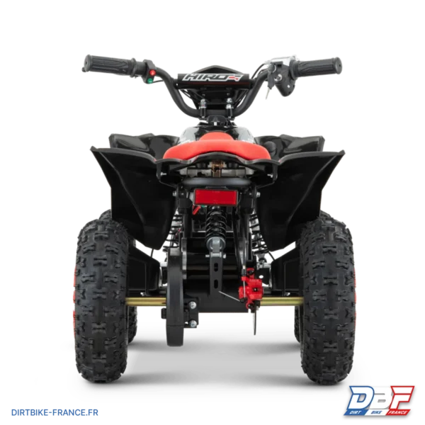 Quad enfant électrique hiro cobra 800w Rouge, photo 4 sur Dirt Bike France