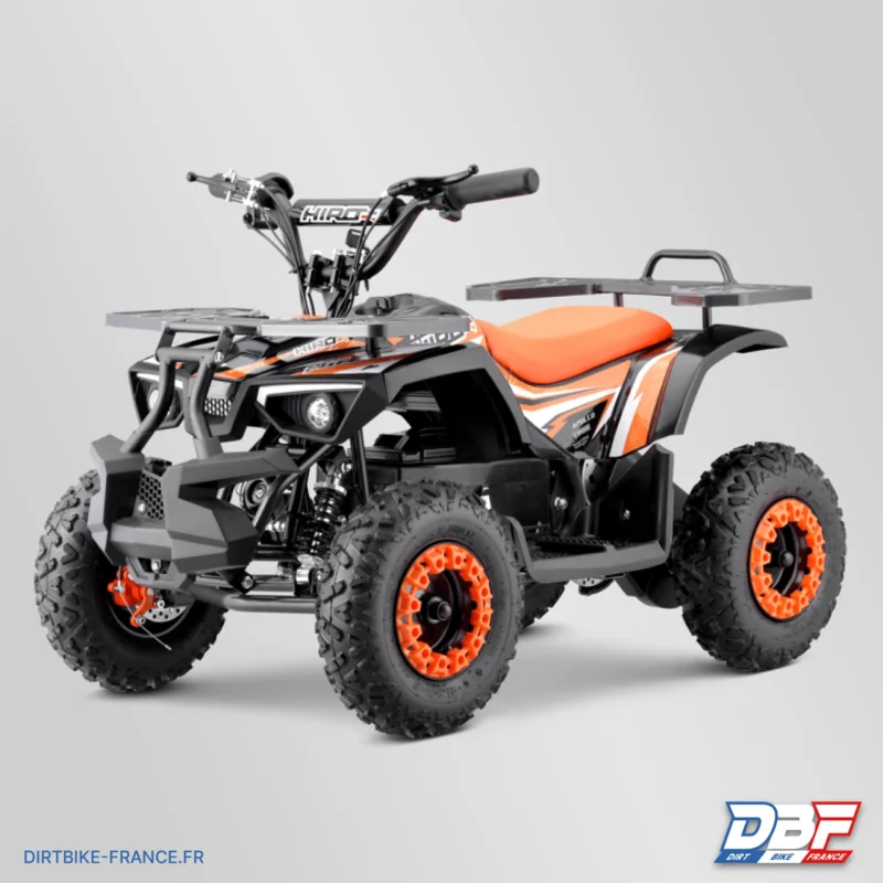 Quad enfant électrique hiro tiger 800w 2024 Orange, Dirt Bike France - Photo N°2