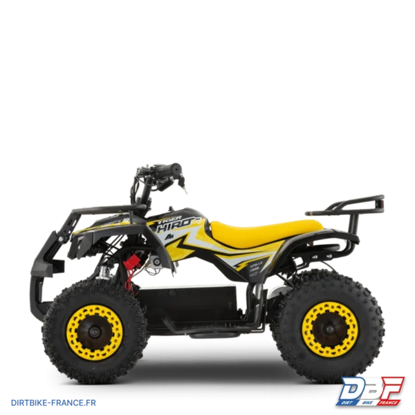 Quad enfant électrique hiro tiger 800w Jaune, photo 6 sur Dirt Bike France