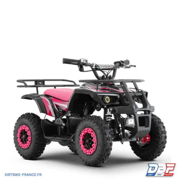 Quad enfant électrique hiro tiger 800w Rose, photo 1 sur Dirt Bike France