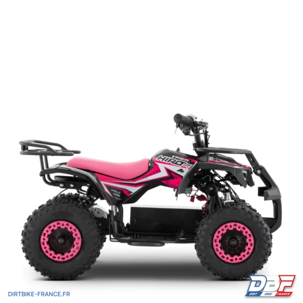 Quad enfant électrique hiro tiger 800w Rose, photo 5 sur Dirt Bike France