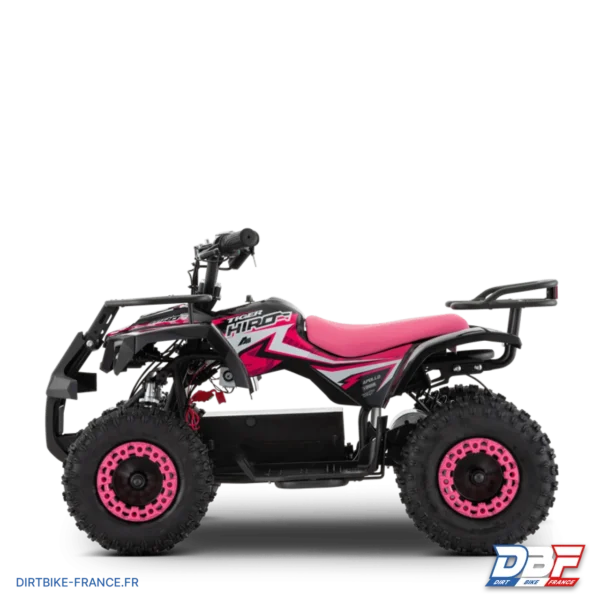 Quad enfant électrique hiro tiger 800w Rose, photo 6 sur Dirt Bike France
