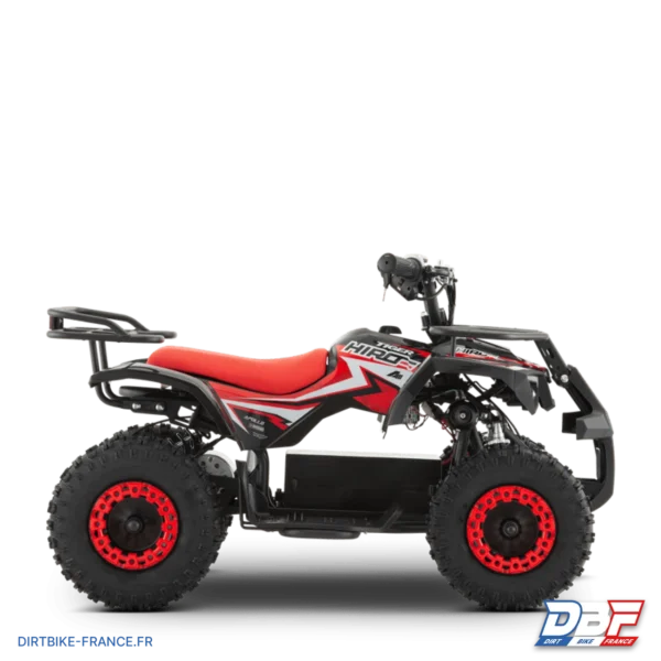 Quad enfant électrique hiro tiger 800w Rouge, photo 5 sur Dirt Bike France