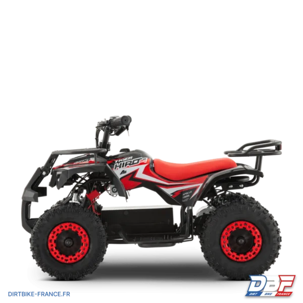 Quad enfant électrique hiro tiger 800w Rouge, photo 6 sur Dirt Bike France