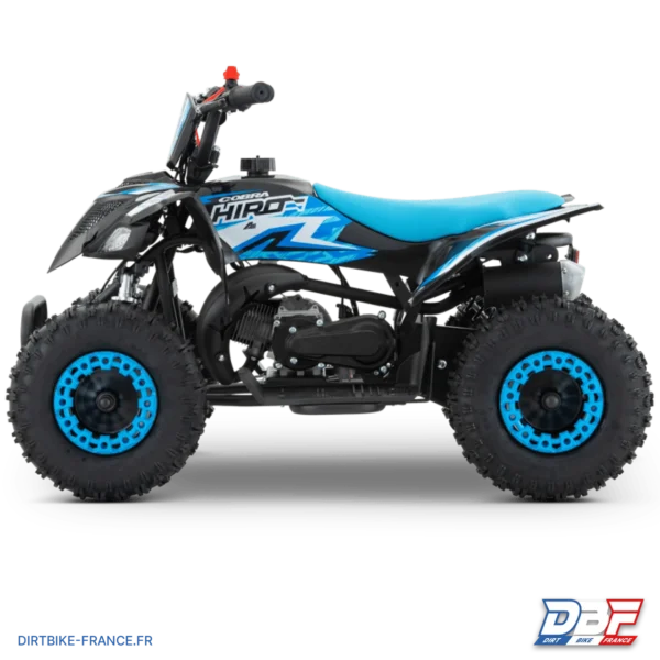 Quad enfant hiro cobra 49cc Bleu, photo 6 sur Dirt Bike France