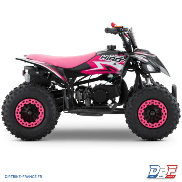 Quad enfant hiro cobra 49cc Rose, photo 5 sur Dirt Bike France