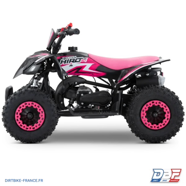 Quad enfant hiro cobra 49cc Rose, photo 6 sur Dirt Bike France