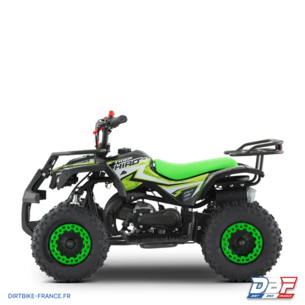 Quad enfant hiro tiger 49cc Vert, photo 6 sur Dirt Bike France