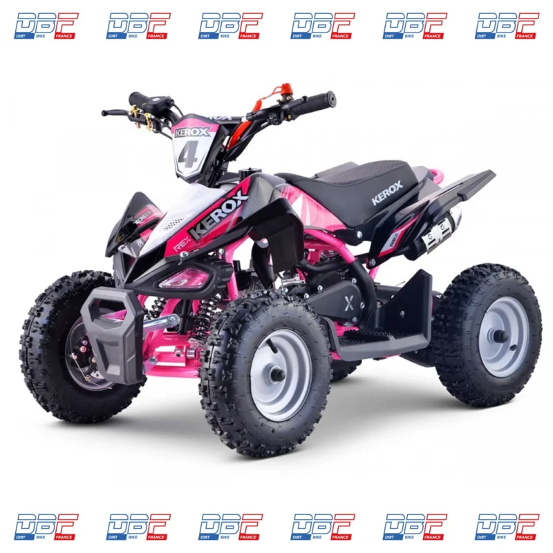 Quad KEROX Rex 49cc BW6 ROSE, Dirt Bike France - Photo N°2