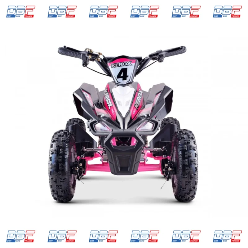 Quad pocket électrique KEROX E-Rex BW6 ROSE, Dirt Bike France - Photo N°5