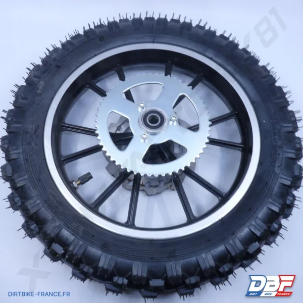 ROUE ARRIERE COMPLETE 10' POCKET BIKE, photo 1 sur Dirt Bike France