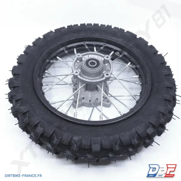 ROUE ARRIERE COMPLETE M50 10/10 JANTE10'+PNEU2.50-10+CHAMBRE A AIR, photo 1 sur Dirt Bike France