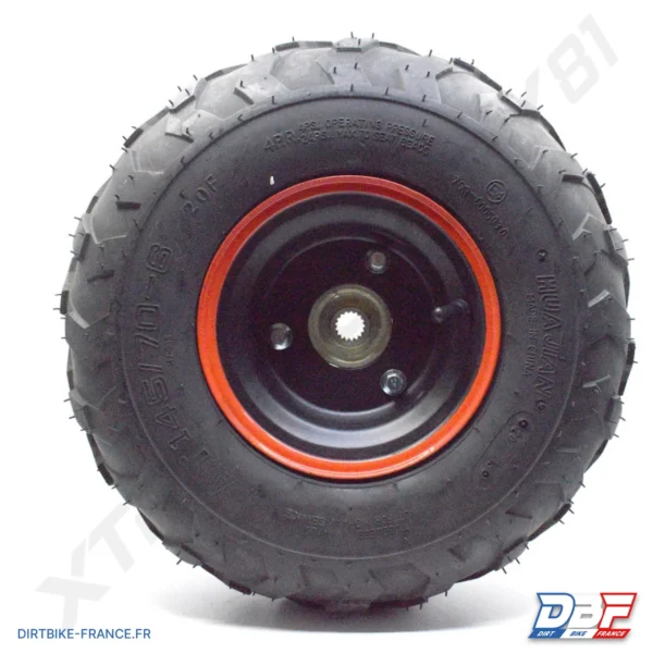 Roue arrière complète pour Buggy 100, photo 2 sur Dirt Bike France