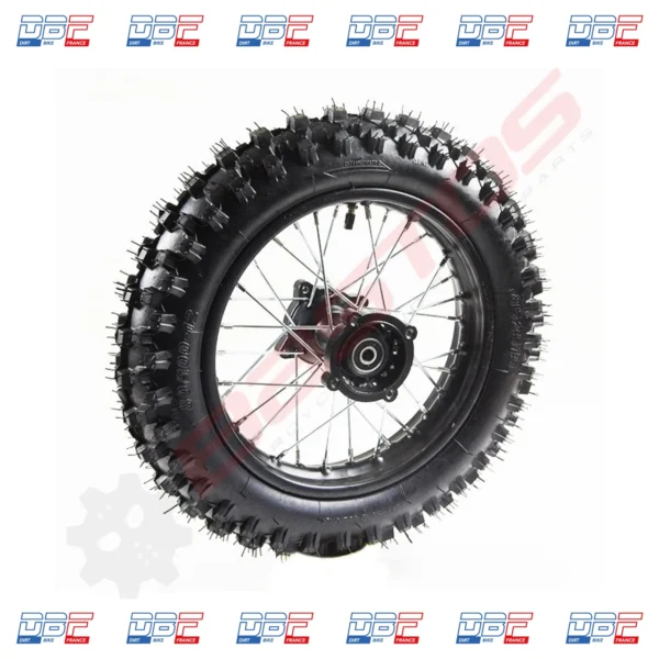 Roue arrière seule 12' axe 12mm Dirt Bike France photo 2