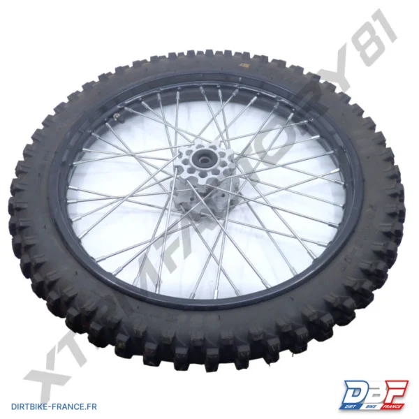 ROUE AVANT 17' 70/100-17 MOYEU GRIS ENTRAXE 65MM, photo 1 sur Dirt Bike France
