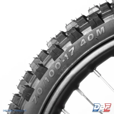 Roue avant 17' avec pneu 70/100-17, photo 1 sur Dirt Bike France