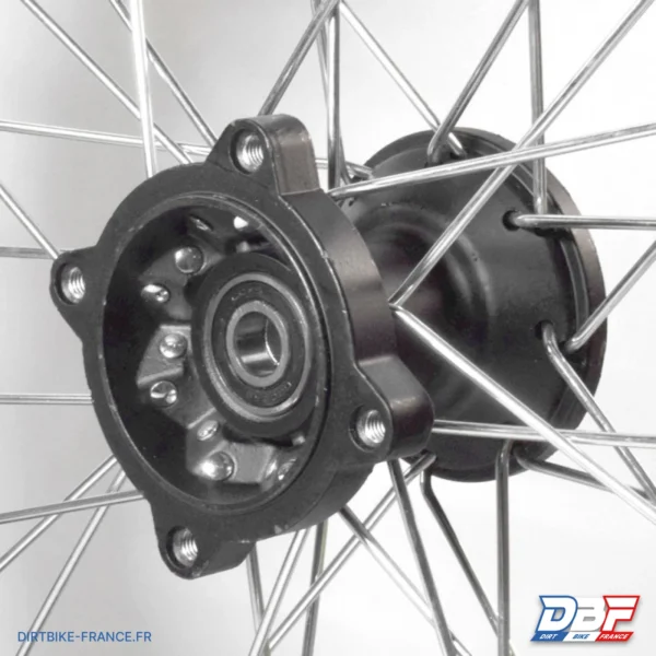 Roue avant 17' avec pneu 70/100-17, photo 2 sur Dirt Bike France