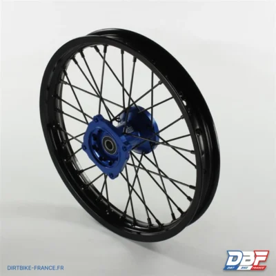 Roue avant aluminium 7116 volt racing moyeu 14" ø15 Bleu, photo 1 sur Dirt Bike France