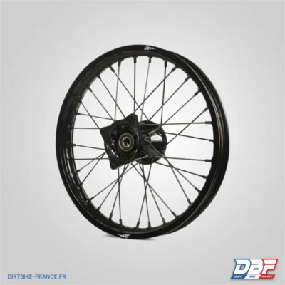 Roue avant aluminium 7116 volt racing moyeu 14" ø15 Noir, photo 1 sur Dirt Bike France