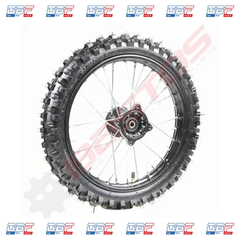 Roue avant seule 14′ axe 12mm, Dirt Bike France - Photo N°1