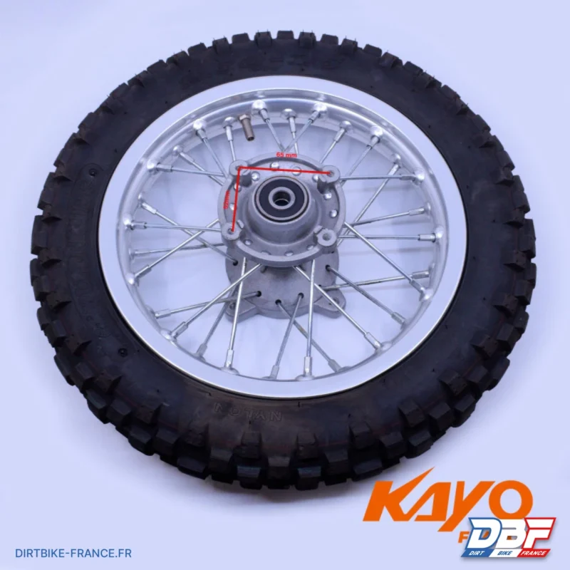ROUE COMPLETE AR 10″ KAYO, Dirt Bike France - Photo N°1