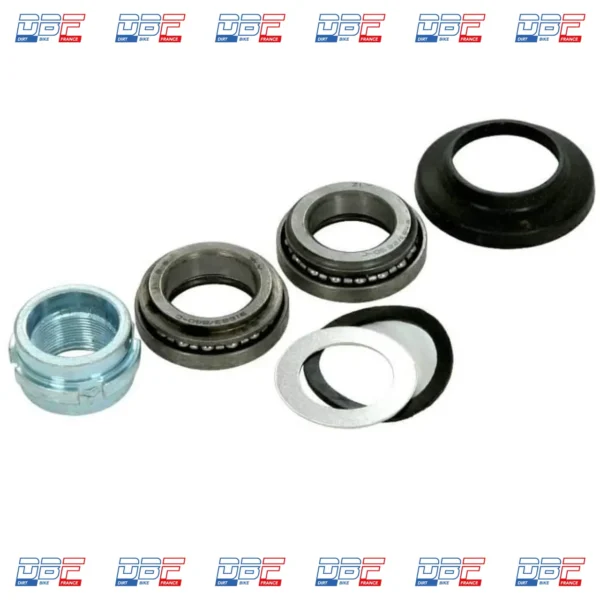 Kit Roulements De Direction EVOK Pour Honda Gold Wing 1000 (1978-1979) - Roulements Coniques, Cuvettes, Cache-poussière