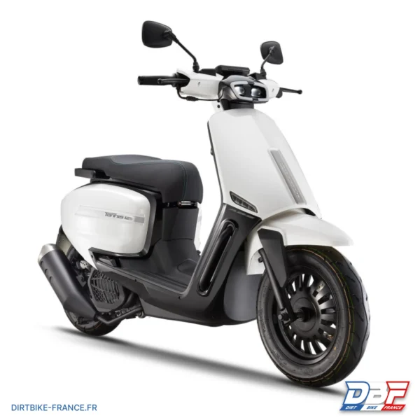 Scooter 125cc Velocifero Tennis, Blanc, photo 2 sur Dirt Bike France