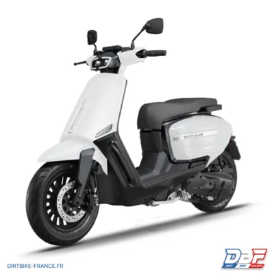 Scooter électrique 4000W Velocifero Tennis 125, Blanc, photo 3 sur Dirt Bike France
